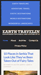 Mobile Screenshot of earthtraveling.com